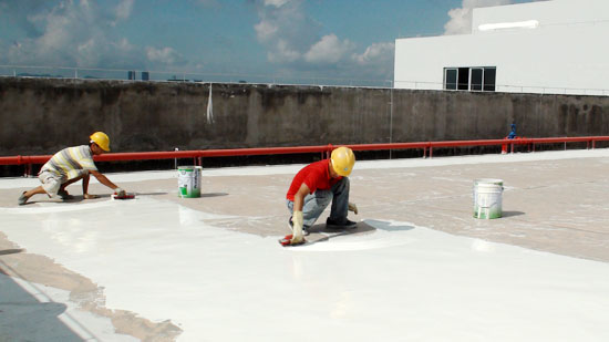 中山正好貿(mào)易公司，天面防水施工
